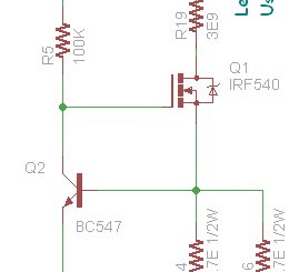 Driving a LED from MCU – delabs Electronic Circuits